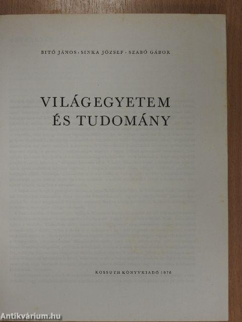 Világegyetem és tudomány