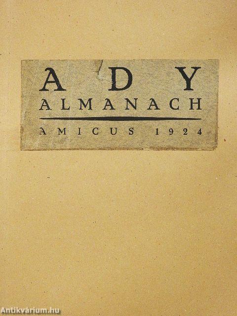 Ady almanach