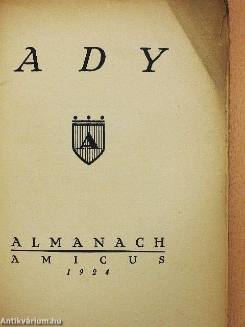Ady almanach