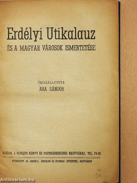 Erdélyi Utikalauz