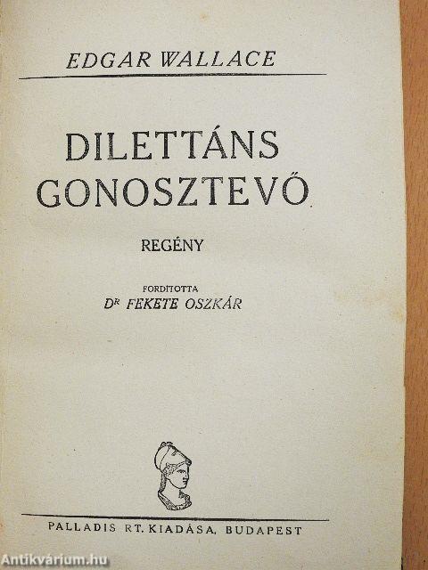 Dilettáns gonosztevő
