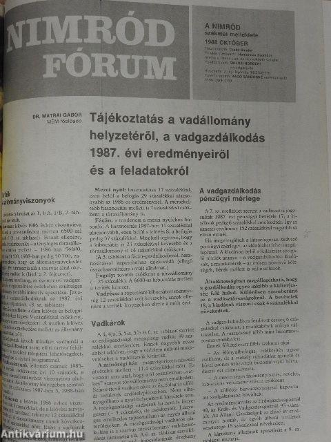Nimród 1988. január-december