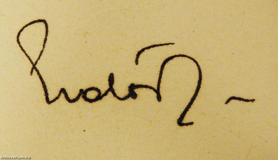 Borsóhercegnő (aláírt példány)