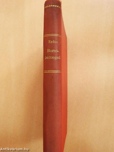 Borsóhercegnő (aláírt példány)