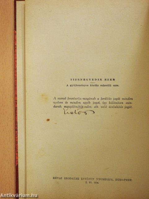 Borsóhercegnő/Novellák (aláírt példány)