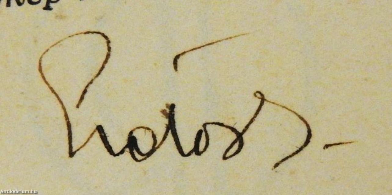 Az indiai vendég (aláírt példány)