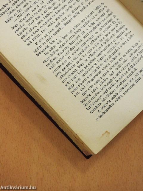 Az indiai vendég (aláírt példány)