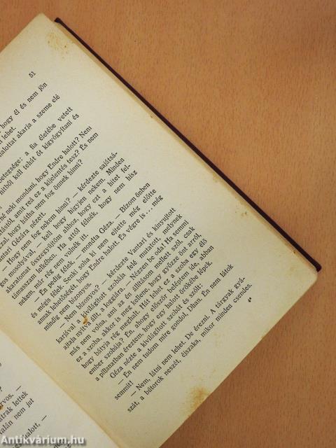 Az indiai vendég (aláírt példány)