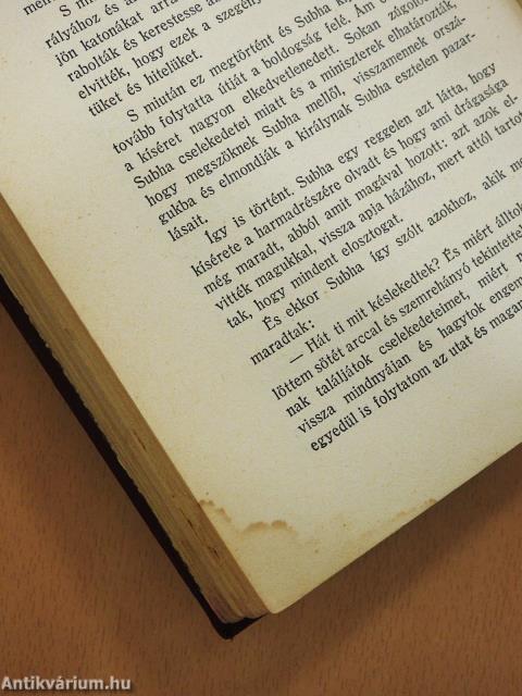 Az indiai vendég (aláírt példány)