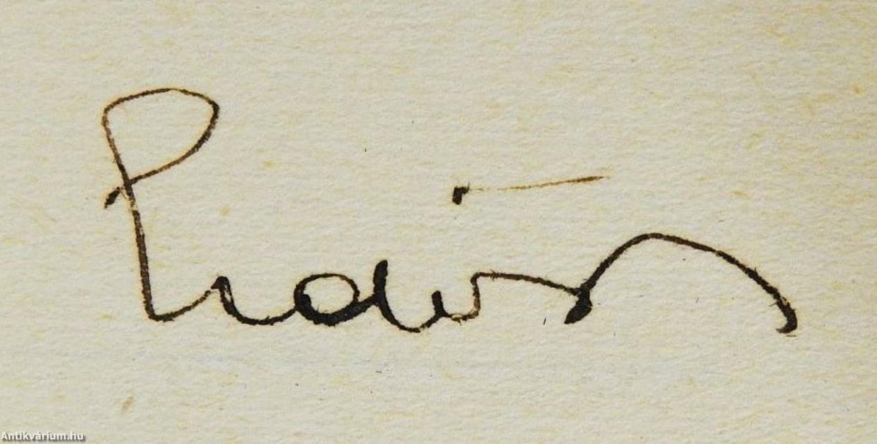 Antinous (aláírt példány)