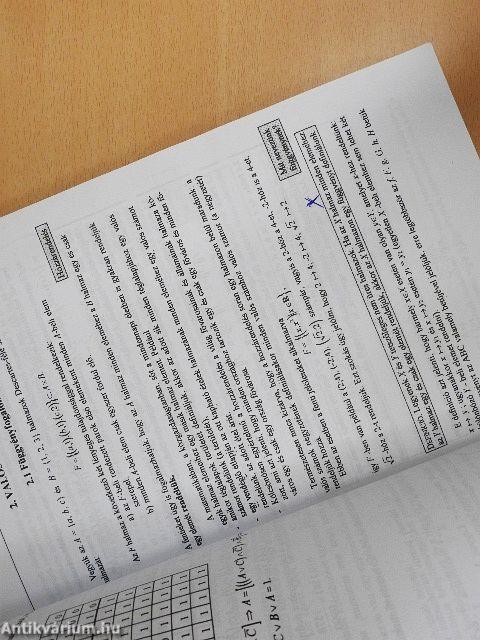 Analízis 1-5. füzet/Gazdasági matematika