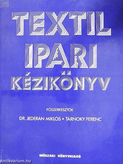 Textilipari kézikönyv
