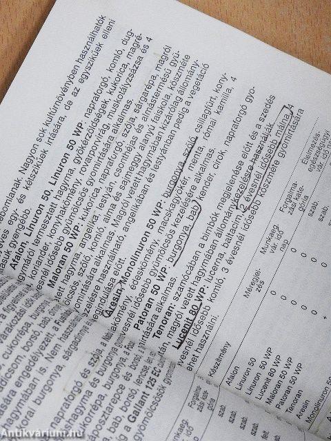 Növényvédelem a kistermelésben