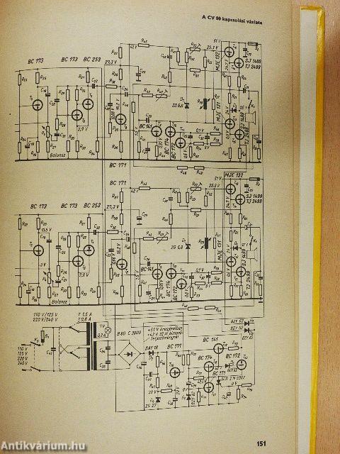 Hangerősítő kapcsolások