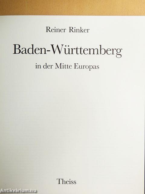 Baden-Württemberg in der Mitte Europas