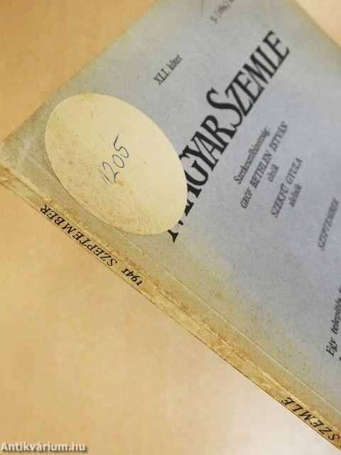 Magyar Szemle 1941. szeptember