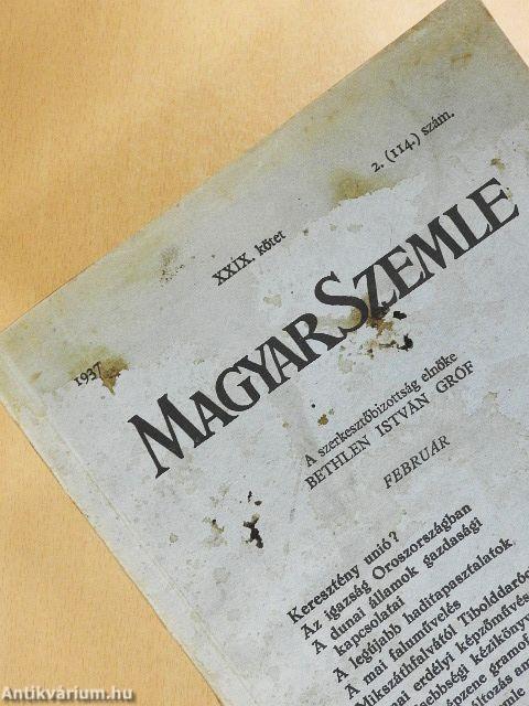 Magyar Szemle 1937. február