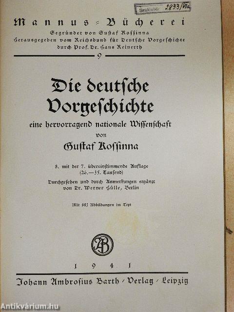 Die deutsche Vorgeschichte (gótbetűs)