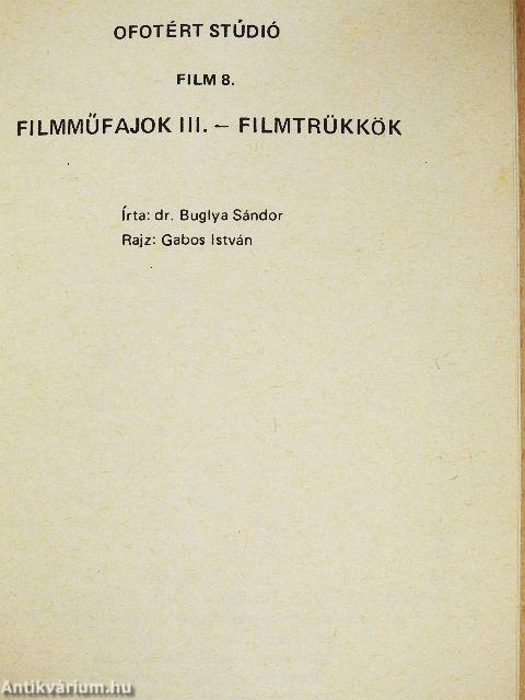 Filmműfajok III.