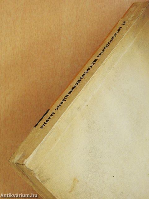 Az anyagmozgatás biztonságtechnikájának alapjai