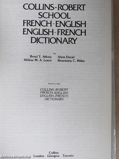 Robert & Collins Cadet Dictionnaire