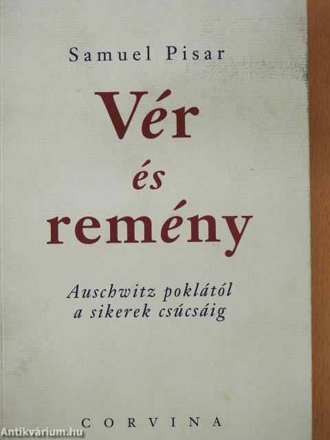 Vér és remény (aláírt példány)
