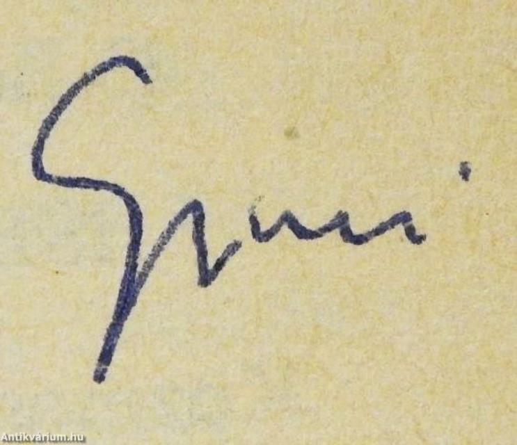 A tett halála (dedikált példány)