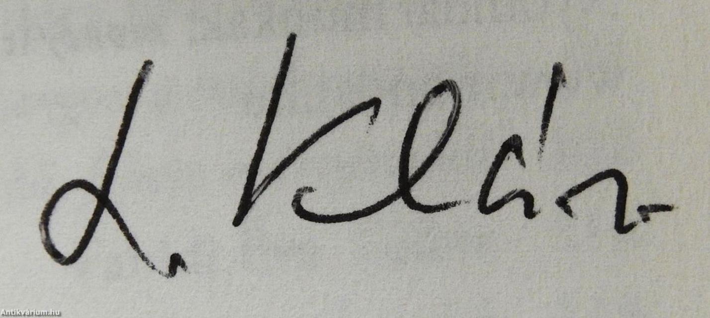 Lányok, anyák (többszörösen dedikált példány)