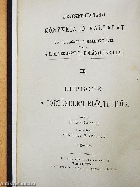 A történelem előtti idők I.