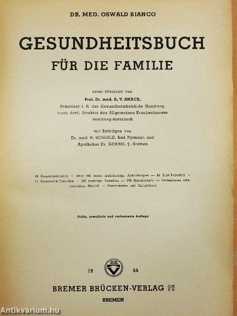 Gesundheitsbuch für die Familie
