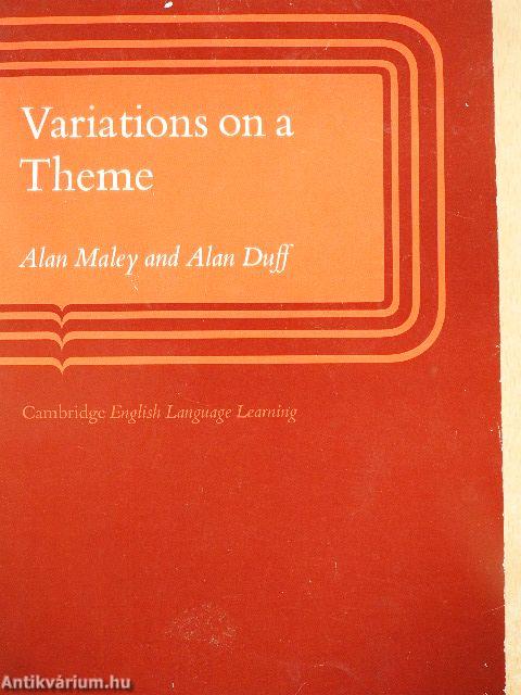 Variations on a Theme