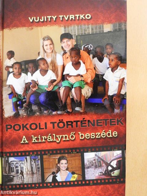 Pokoli történetek - A királynő beszéde (dedikált példány)