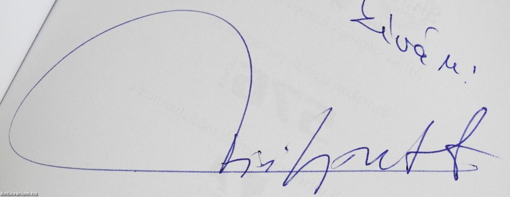 Pokoli történetek - A királynő beszéde (dedikált példány)