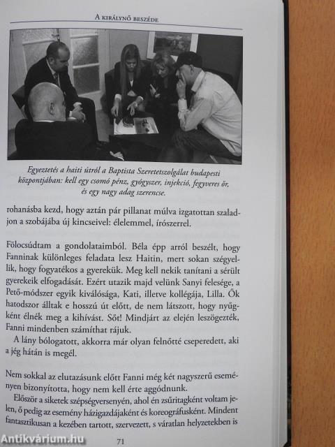 Pokoli történetek - A királynő beszéde (dedikált példány)