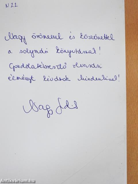 Ébredéseim (dedikált példány)