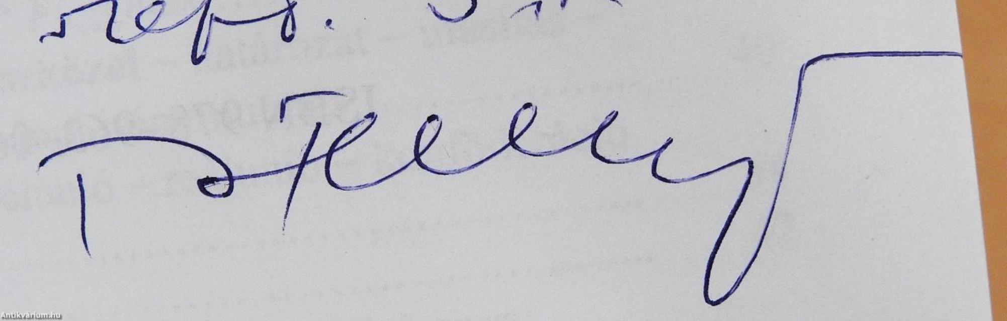 Címszavak alkotmányjogi kislexikonhoz (dedikált példány)