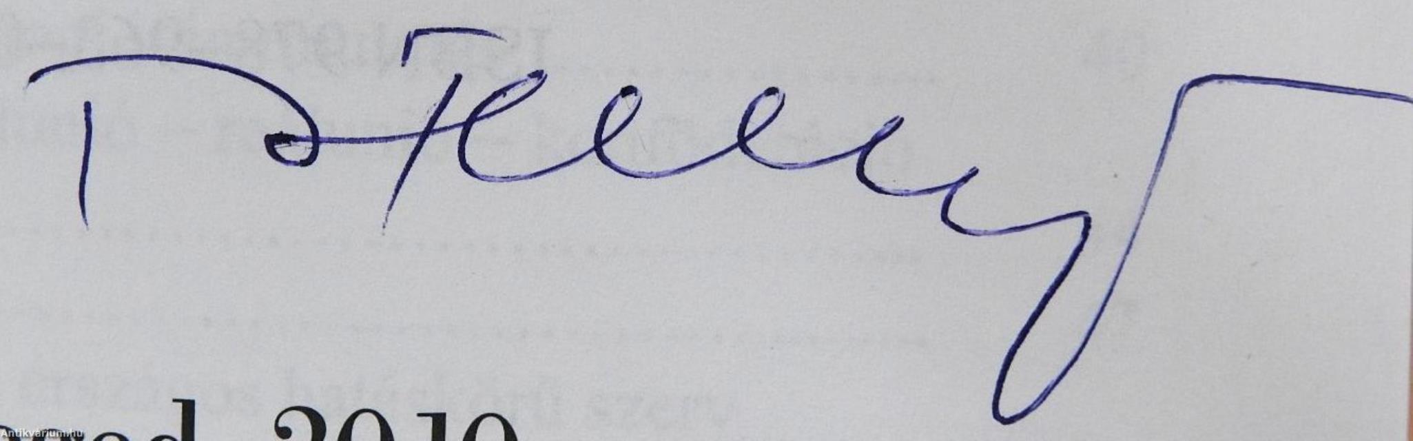 Címszavak alkotmányjogi kislexikonhoz (dedikált példány)