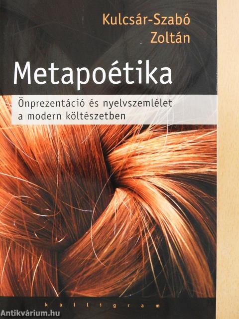 Metapoétika (dedikált példány)