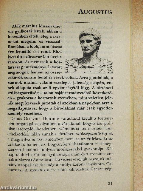 Római caesarok titokzatos élete