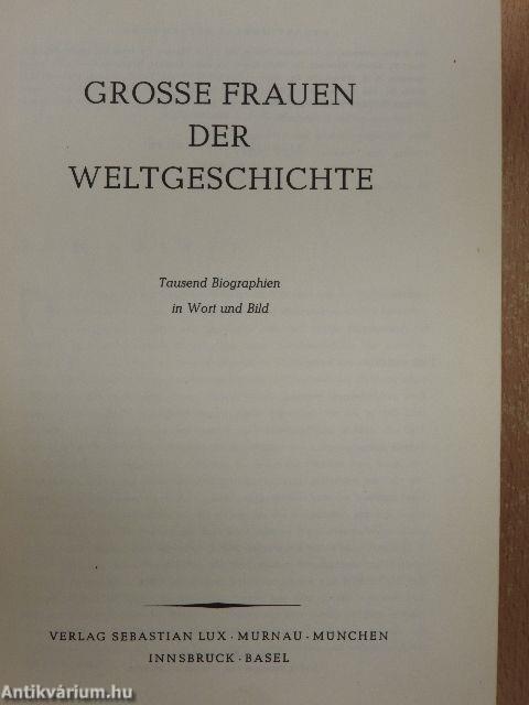 Grosse Frauen der Weltgeschichte