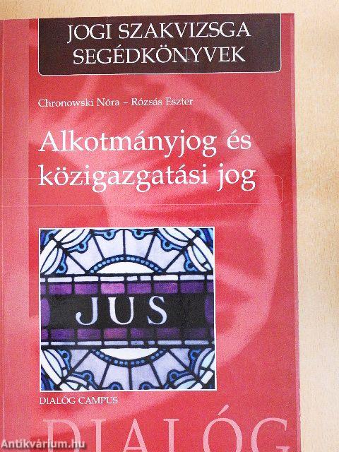 Alkotmányjog és közigazgatási jog