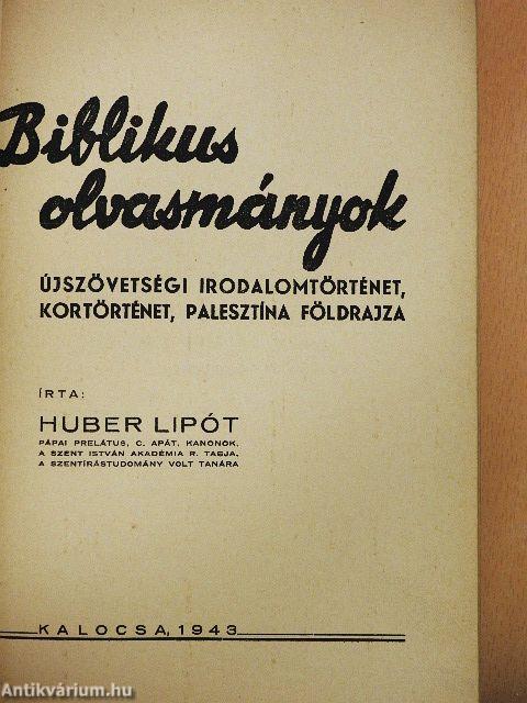 Biblikus olvasmányok