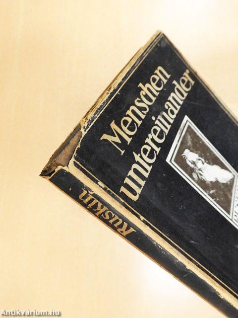 Menschen untereinander