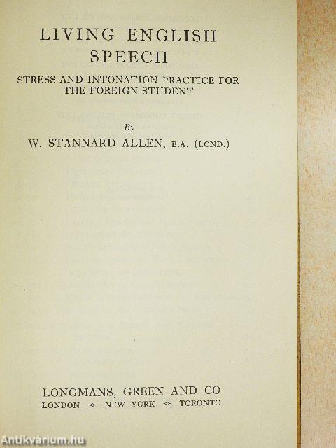 Living english speech