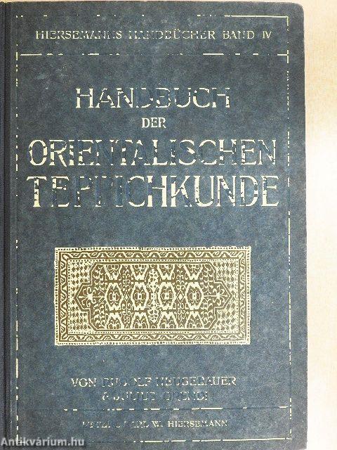Handbuch der Orientalischen Teppichkunde