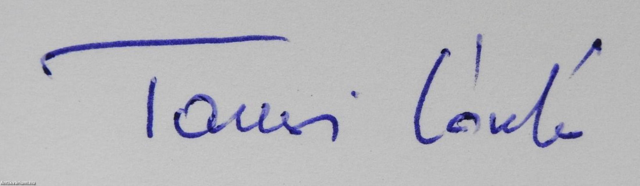 Szerteszét (dedikált példány)