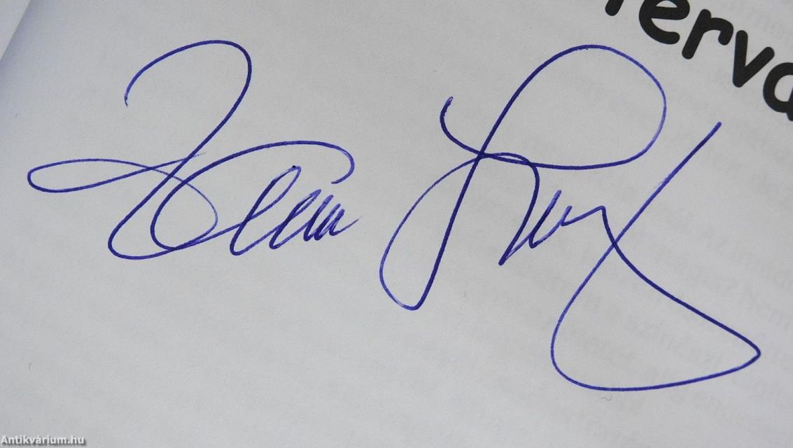 Vidám Színpadi gengszterváltás (aláírt példány)