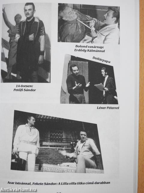 Vidám Színpadi gengszterváltás (aláírt példány)