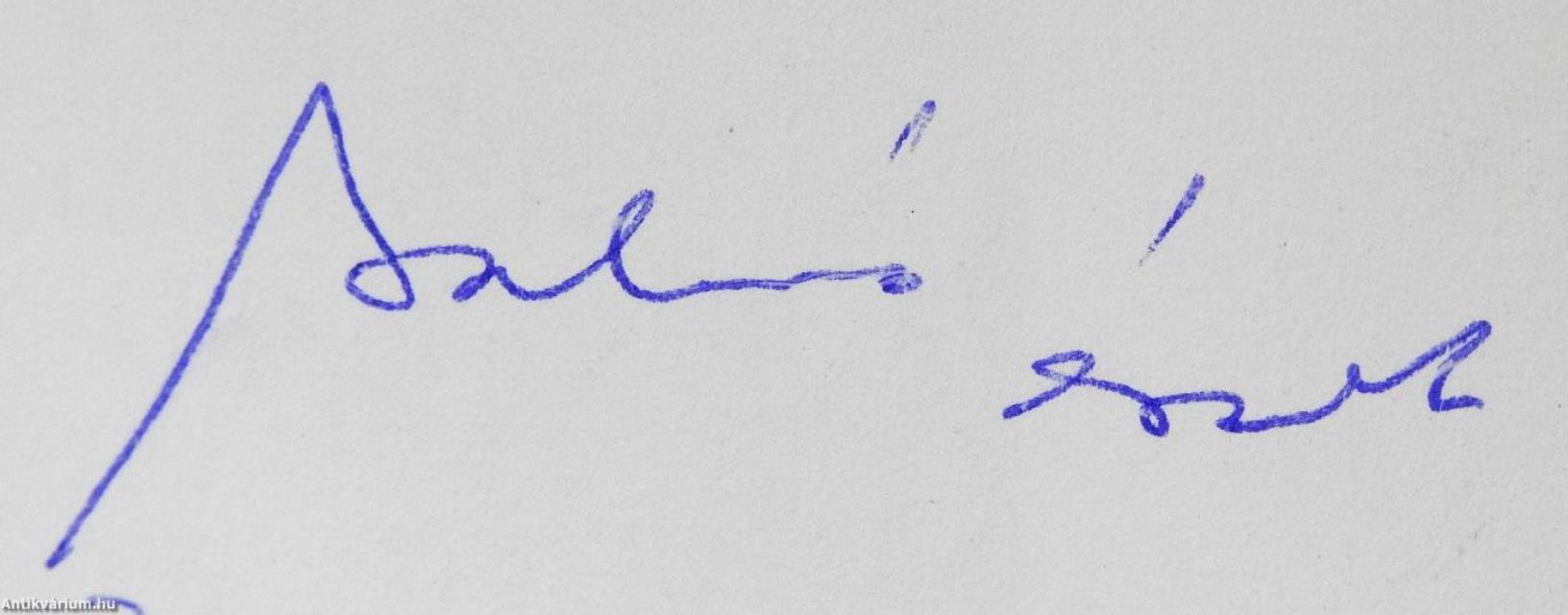 A szó erejével (dedikált példány)