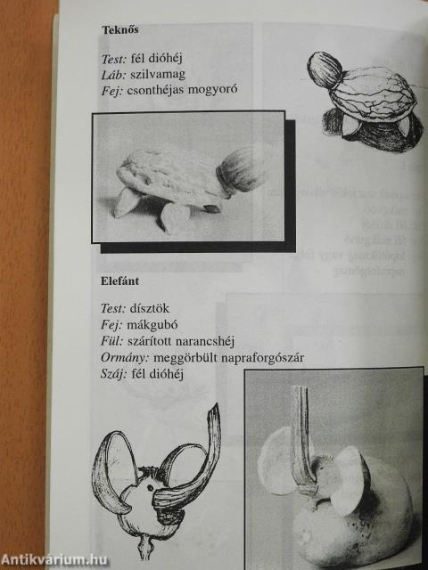 Ajándékok, bábok, gyermekjátékok a természet adta anyagokból (dedikált példány)